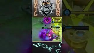 Файт Глазами Адк и Глазами Танка #evilking #mobilelegends #mlbb #shorts