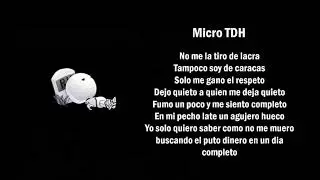 Micro TDH - Aqui Estoy [Letra] [Trap Venezolano]