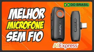 O melhor MICROFONE SEM FIO para CELULAR - HOHEM MIC-01