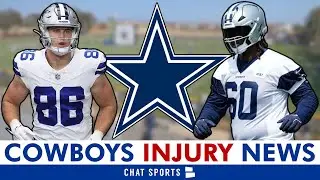 MAJOR Cowboys Injury News On Luke Schoonmaker, Eric Kendricks, Micah Parsons And Deuce Vaughn