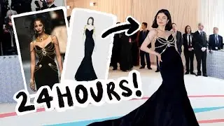 I made my Met Gala dress (24 hours before 😅)