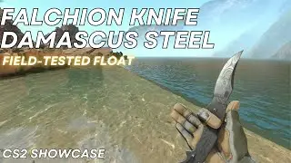 Falchion Knife Damascus Steel (Field-Tested) | CS2 Skin Showcase #943