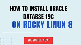 Oracle Database 19c Installation On Rocky Linux 8 Server