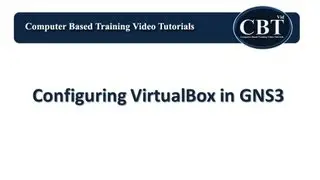 How to Configure VirtualBox in GNS3