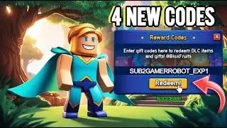 UPD 🎁 Roblox Blox Fruits Codes 2024 | Blox Fruits Codes 2024 | Codes for Blox Fruits | EbonX Gaming