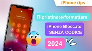 Resettare/Ripristinare iPhone BLOCCATO 2024 😎 senza codice [4 Modi]