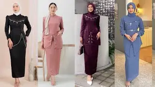 BAJU KURUNG MELAYU MODERN | SETELAN WANITA KEKINIAN