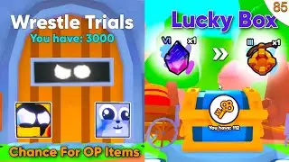 I Opening Lucky Box - Wrestle Trials & Arm Wrestle Simulator Roblox #85