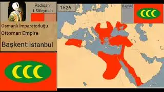 Osmanlı İmparatorluğu 1299-1922 Kuruluştan Yıkılışa (Mapping)