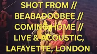 SHOT FROM // BEABADOOBEE // COMING HOME // LIVE & ACOUSTIC, LAFAYETTE, LONDON