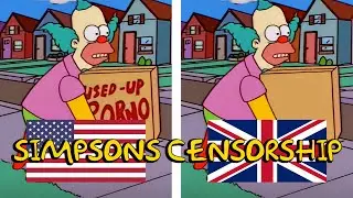 The Simpsons UK Censorship - S09E22 