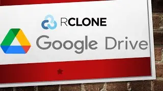 How to setup google drive with Rclone | Map Google drive with a letter