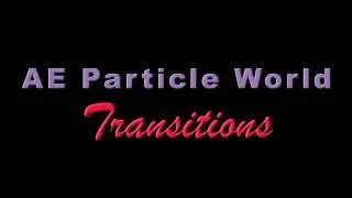 After Effects Particle Transitions