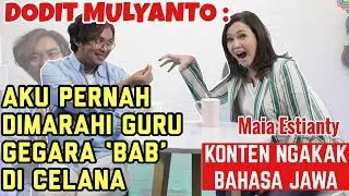 NGAKAK, DODIT MULYANTO, DULU SERING DITOLAK CEWEK, KINI DODIT BISA CIUM CEWEK CANTIK..RASANYA ??