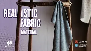 Realistic Fabric Material in 3ds Max | Corona Renderer