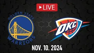 NBA LIVE! Golden State Warriors vs Oklahoma City Thunder | November 10, 2024 | Thunder vs Warriors