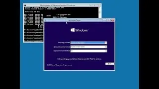 Methods to install Windows from WinPE