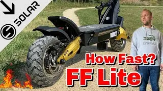 Solar FF Lite Electric Scooter Ride and Review