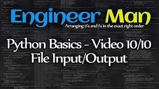 File Input/Output - Python Basics 10/10