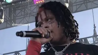 Trippie Redd “Fuck Love” remembering XXXTentacion at Real Street Fest in Anaheim, California