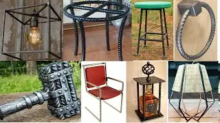 Rebar furniture and decor ideas/Simple welding projects using rebar / simple rebar welding projects