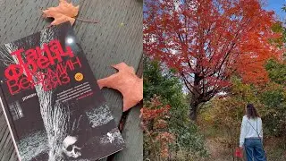 жуткий книжный марафон 🍂🎃 страшно красивая осень и ведьмин вяз || день 3