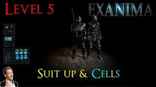 Exanima 0.8 | Level 5 Walkthrough (No commentary) | Secret Room, Crystals, Two Great Armor Sets!