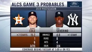 Yankees-Astros ALCS Game 3 Preview