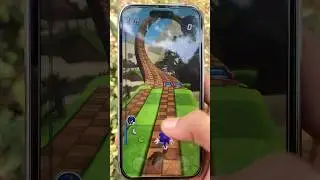 Sonic Forces - Racing Battle Gameplay On iPhone 14 Pro 
