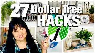 🤯 27 MIND BLOWING 🤯 DOLLAR TREE HOME AND LIFE HACKS YOU CAN ACTUALLY USE!  ORGANIZING AND MUCH MORE!