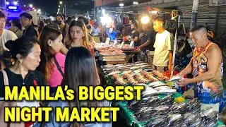 DIVISORIA MANILA | Night Walk at the Biggest MANILA NIGHT MARKET this CHRISTMAS 2023! PHILIPPINES