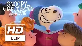 Snoopy and Charlie Brown: The Peanuts Movie | 'Snoopy Sings with Carollers' | Official HD 2015