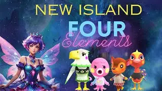 Rerolling for a New Four Elements Themed Island | Animal Crossing