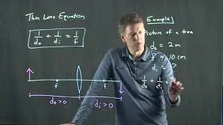 Picture of a Tree - Thin Lens Equation | Physics with Professor Matt Anderson | M27-18