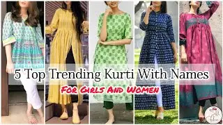 #2025 Types of kurtis with names/Latest kurti design/kurtis for girls/women/kurtis names