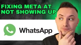 How To Fix Meta AI Not Showing On Whatsapp iPhone (2024) - QUICK GUIDE!