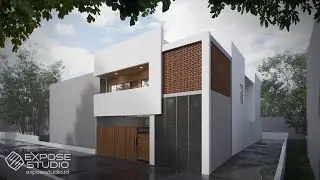 Family house 3D animation, 10 x 20 meters, Buktittinggi, SumBar, Indonesia | Blender and D5 Render