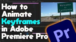 This video covers how to animate images in Adobe Premier