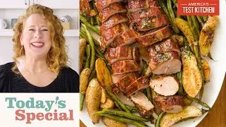 Master Sheet Pan Architecture with One-Pan Pork Tenderloin (and Two Side Dishes) | Today's Special