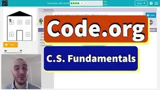 Code.org Express Course Lesson 22 Functions with Artist | Answers Explained | E Lesson 21