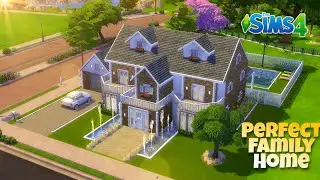 Perfect Family Home 🏡👪 | NO CC SIMS 4 SPEED BUILD & DOWNLOAD