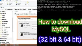 How to Install & Download MySQL Server (32 bit & 64 bit) | Window 7,8,9,10 and 11