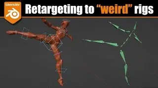 Blender: Retargeting to 