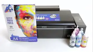 Обзор принтера Epson L805