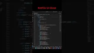 Create Netflix UI Clone using html and CSS | 