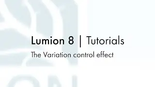 Effects: Scene and Animation - The Variation control effect