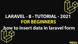 Laravel 8 Form Insert Tutorial | Laravel 8 Tutorial | Form insert database in Laravel 8