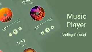 How to create Music player with pure HTML, CSS, JS