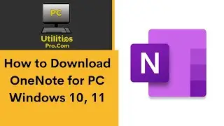 How to Download OneNote for PC Windows 10, 11