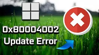 Windows Update Error Code 0x80004002 in Windows 11/10 FIX [NEW 2024]